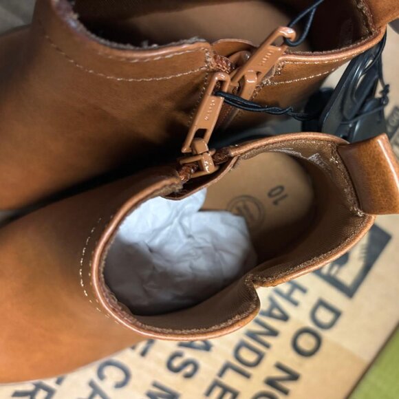 Girls Boots Kids Ankle Boots Side Zipper Booties Fashion Short Suede - Picture 3 of 6